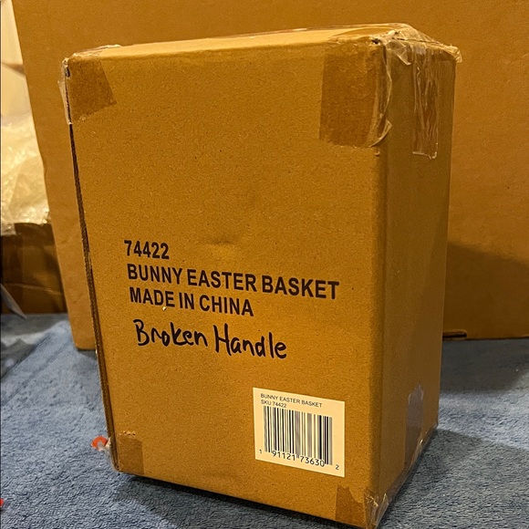 Decorative Bunny Basket - Picture 8 of 8